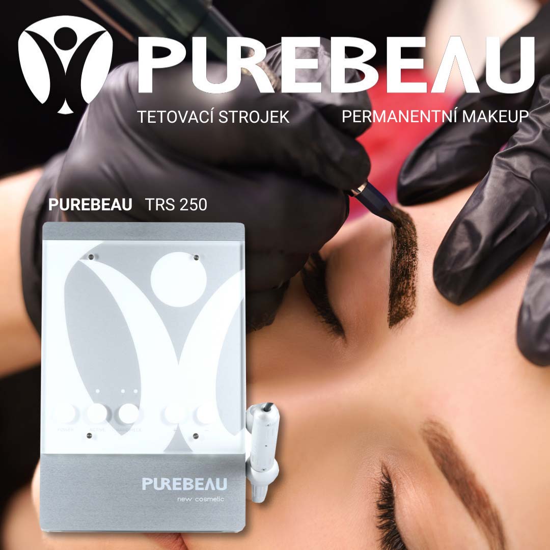 Tetovací strojek na permanentní makeup obočí Purebeau TRS 250